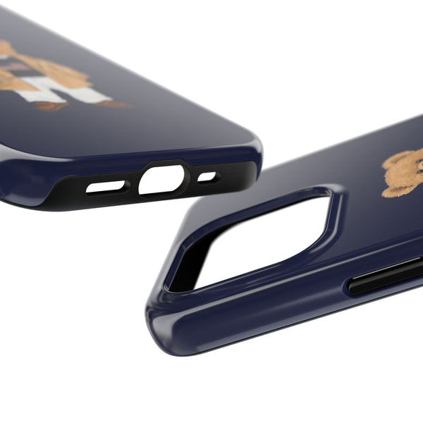 Stylish Teddy Bear Tough Phone Case - Perfect for Trendsetters