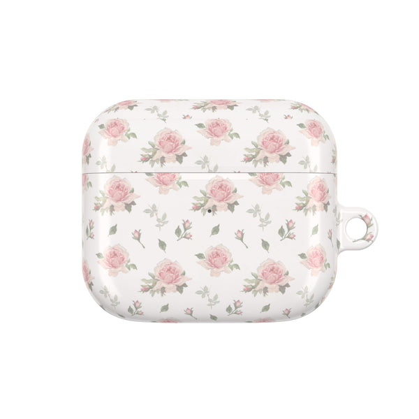 Preppy Pink Foral Pattern AirPod Case, , Gift for Her, Cute Accessories, preppy Flower Pattern AirPods Cover, Grand Millennial