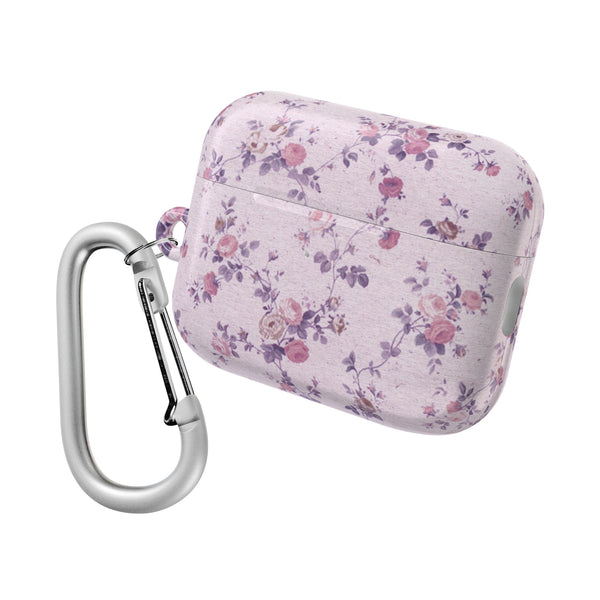 Preppy Purple Floral Pattern AirPod Case, , Gift for Her, Cute Accessories,  Lavender