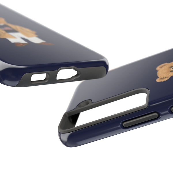 Stylish Teddy Bear Tough Phone Case - Perfect for Trendsetters