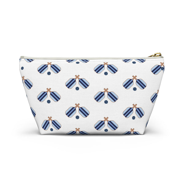 Pickleball Pattern  - Accessory Zip Pouch Available in Two Sizes