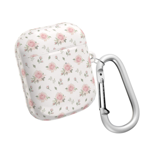 Preppy Pink Foral Pattern AirPod Case, , Gift for Her, Cute Accessories, preppy Flower Pattern AirPods Cover, Grand Millennial