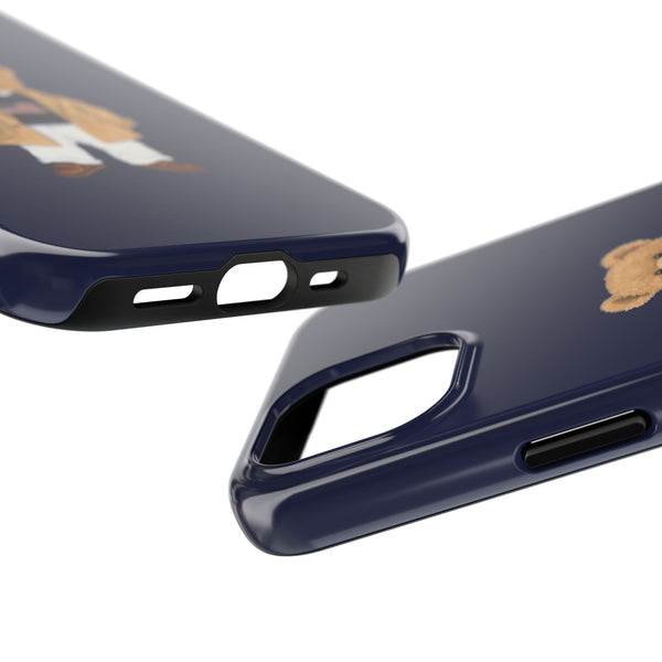 Stylish Teddy Bear Tough Phone Case - Perfect for Trendsetters