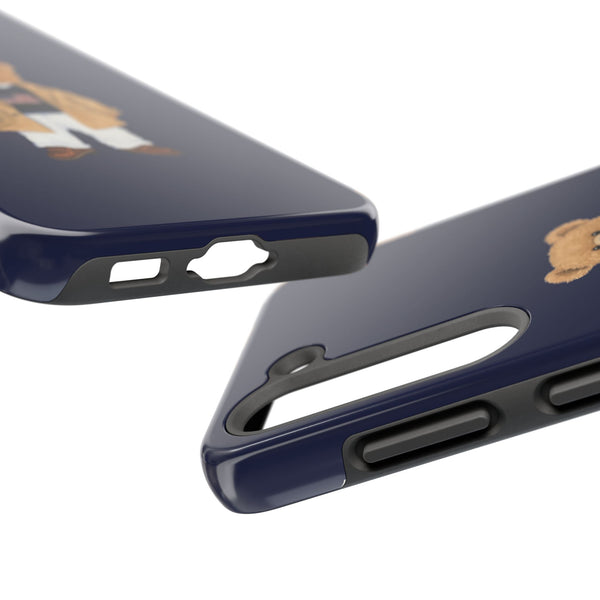 Stylish Teddy Bear Tough Phone Case - Perfect for Trendsetters