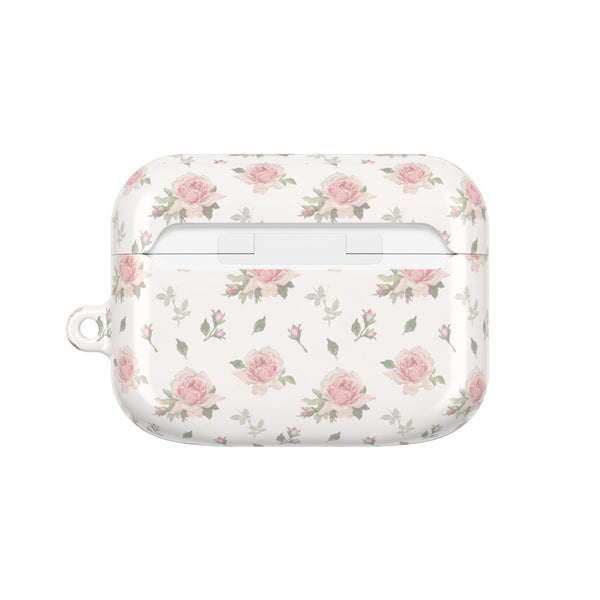 Preppy Pink Foral Pattern AirPod Case, , Gift for Her, Cute Accessories, preppy Flower Pattern AirPods Cover, Grand Millennial