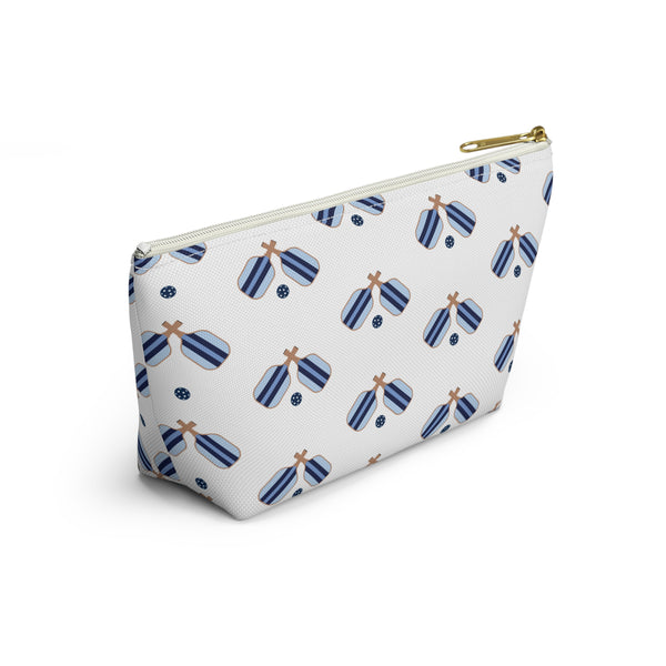 Pickleball Pattern  - Accessory Zip Pouch Available in Two Sizes