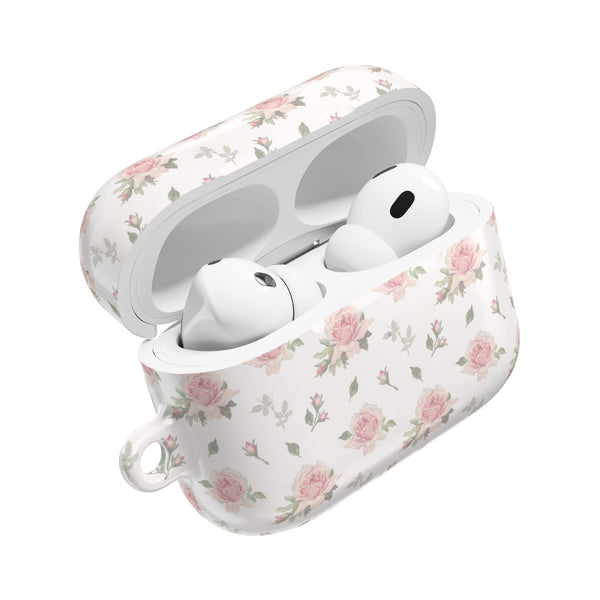 Preppy Pink Foral Pattern AirPod Case, , Gift for Her, Cute Accessories, preppy Flower Pattern AirPods Cover, Grand Millennial