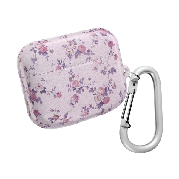 Preppy Purple Floral Pattern AirPod Case, , Gift for Her, Cute Accessories,  Lavender