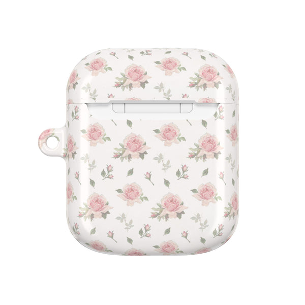 Preppy Pink Foral Pattern AirPod Case, , Gift for Her, Cute Accessories, preppy Flower Pattern AirPods Cover, Grand Millennial