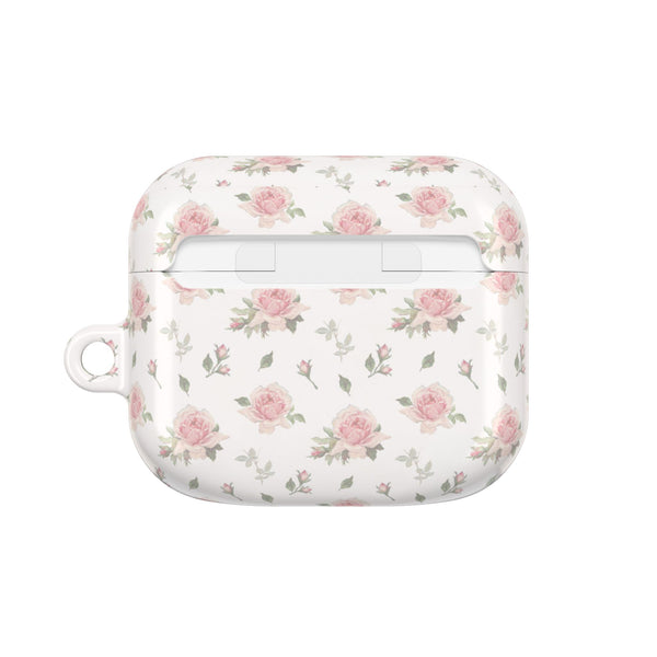 Preppy Pink Foral Pattern AirPod Case, , Gift for Her, Cute Accessories, preppy Flower Pattern AirPods Cover, Grand Millennial