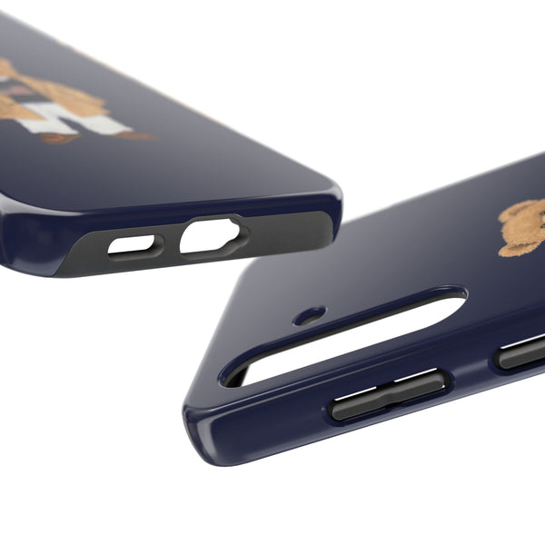 Stylish Teddy Bear Tough Phone Case - Perfect for Trendsetters