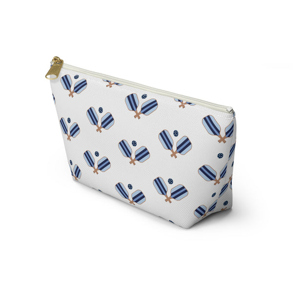 Pickleball Pattern  - Accessory Zip Pouch Available in Two Sizes