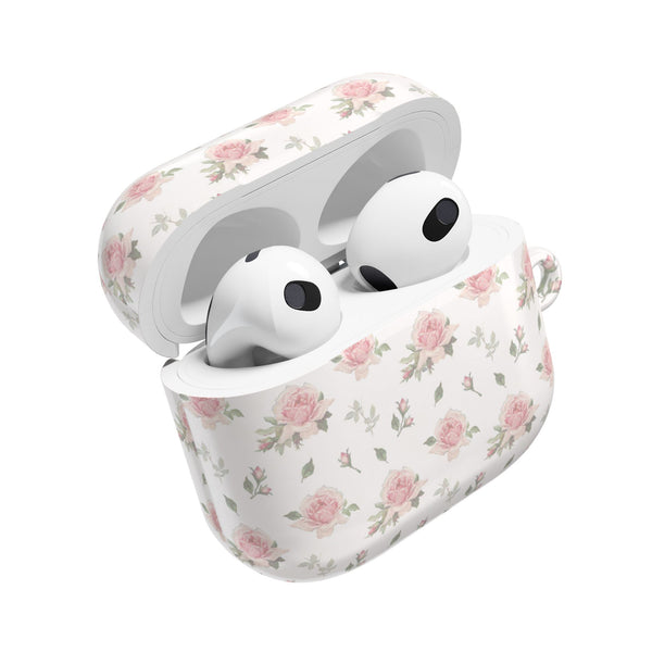 Preppy Pink Foral Pattern AirPod Case, , Gift for Her, Cute Accessories, preppy Flower Pattern AirPods Cover, Grand Millennial