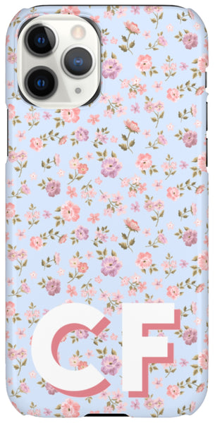 Phone Case - Love Ditsy Floral Pale Blue
