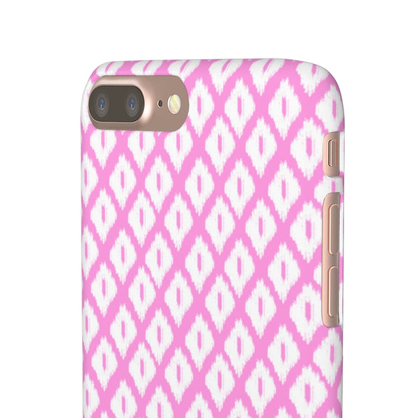 Simple Ikat Pink Phone Case