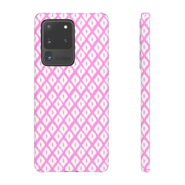 Simple Ikat Pink Phone Case