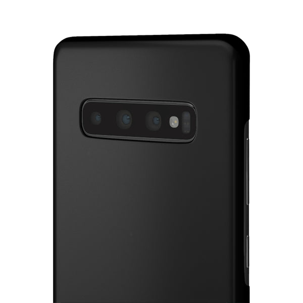 SLEEK Version Pretty Printing X Beautycounter Phone Case Black with White Logo
