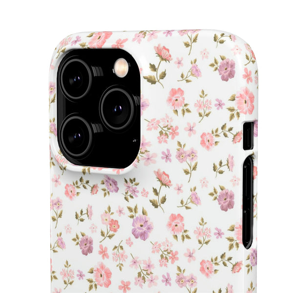 Loveshackfancy Shabby Chic Ditsy Floral Pink Phone Case