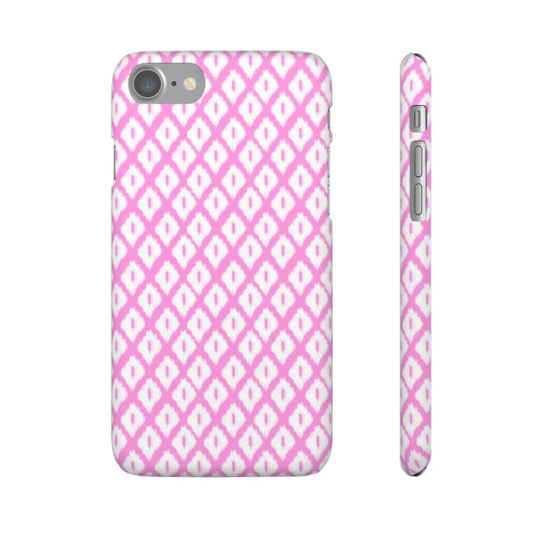 Simple Ikat Pink Phone Case