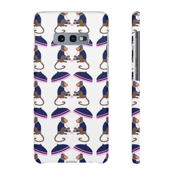 Monkey See Monkey Do Navy Phone Case