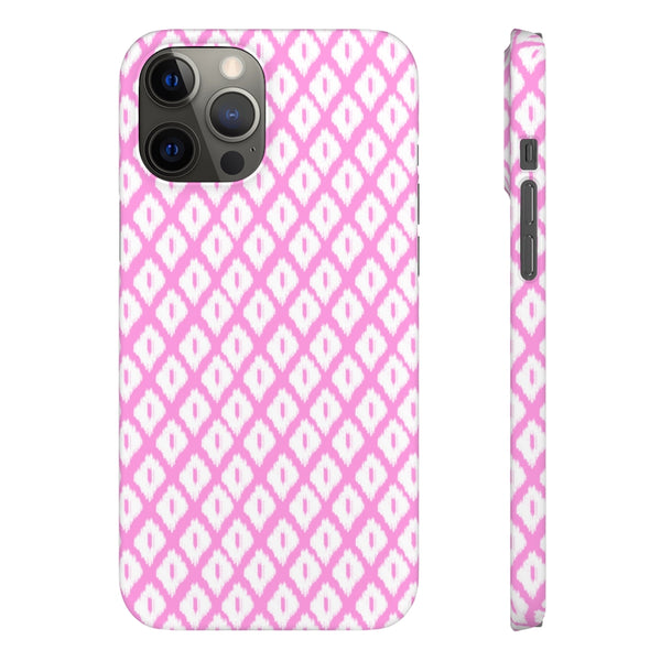 Simple Ikat Pink Phone Case