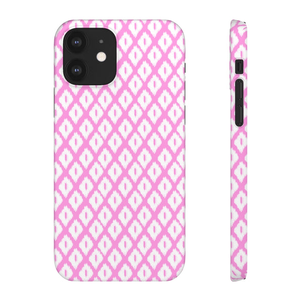 Simple Ikat Pink Phone Case