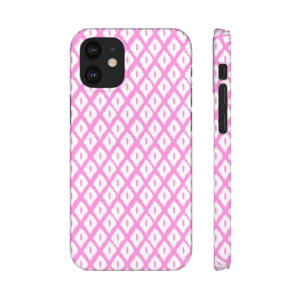 Simple Ikat Pink Phone Case