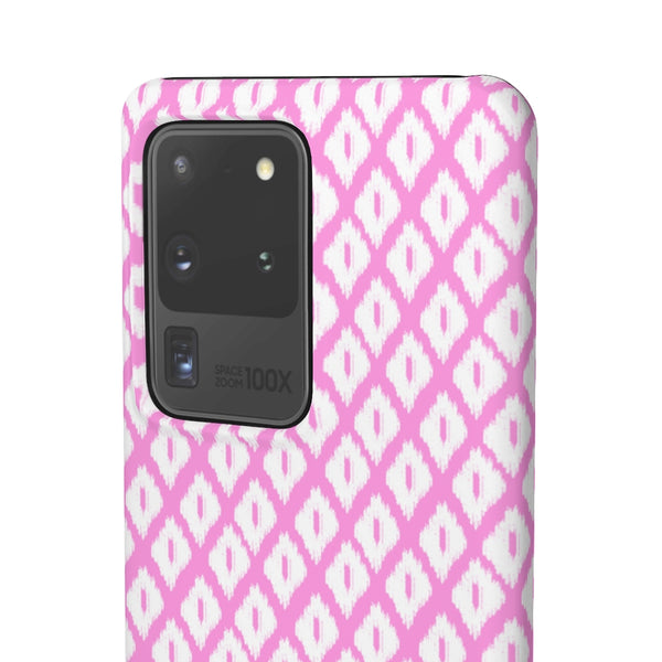 Simple Ikat Pink Phone Case