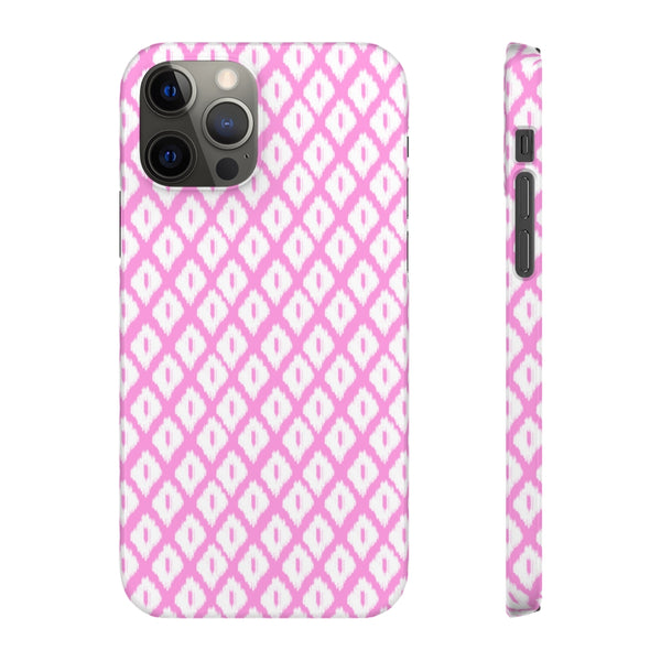 Simple Ikat Pink Phone Case