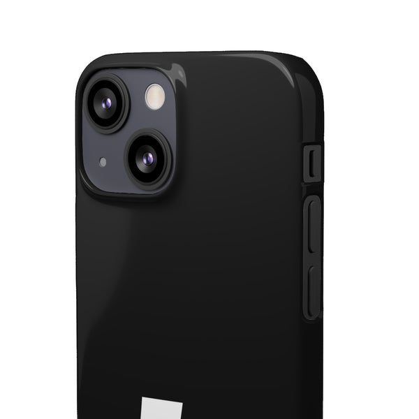 SLEEK Version Pretty Printing X Beautycounter Phone Case Black with White Logo