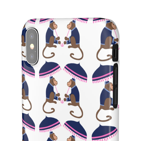 Monkey See Monkey Do Navy Phone Case