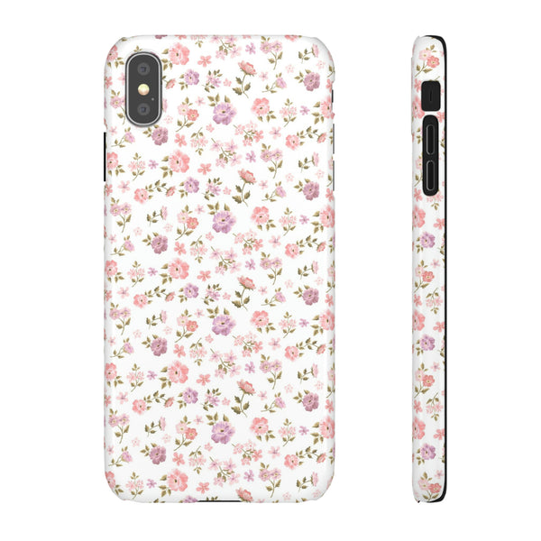 Loveshackfancy Shabby Chic Ditsy Floral Pink Phone Case