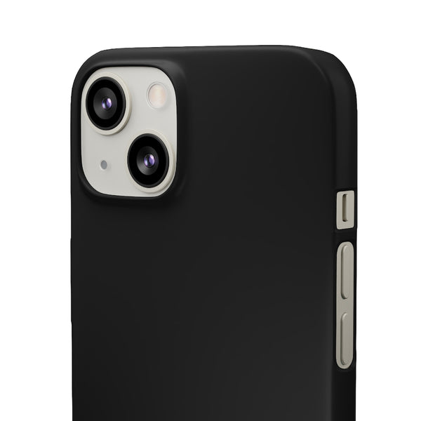 SLEEK Version Pretty Printing X Beautycounter Phone Case Black with White Logo