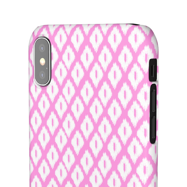 Simple Ikat Pink Phone Case