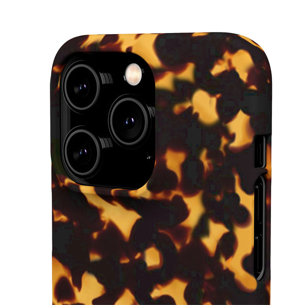 Tortoise Shell Design Phone Case