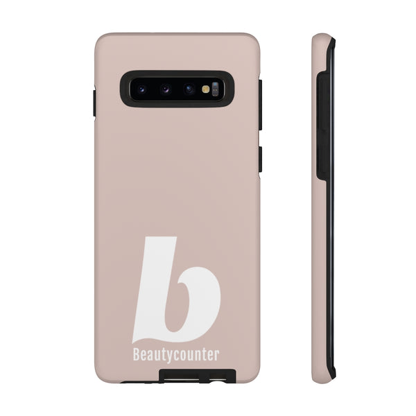 TOUGH Version Pretty Printing X Beautycounter Limited Edition Case Blush with White logo