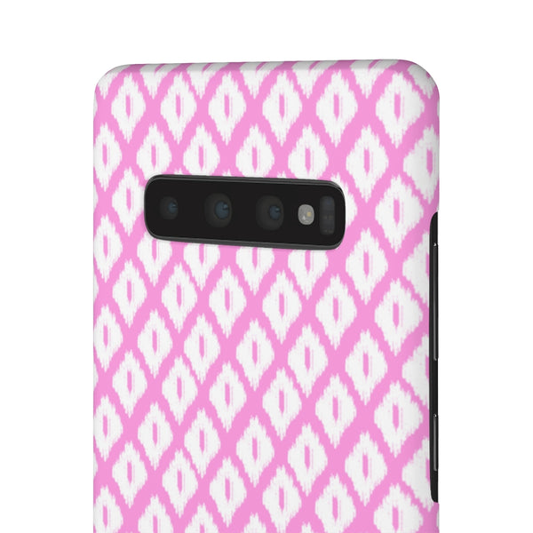 Simple Ikat Pink Phone Case