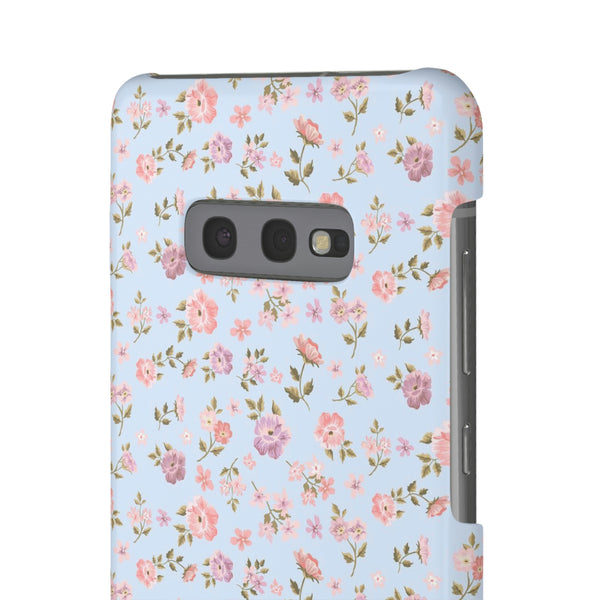 Loveshackfancy Shabby Chic Ditsy Floral Blue Phone Case