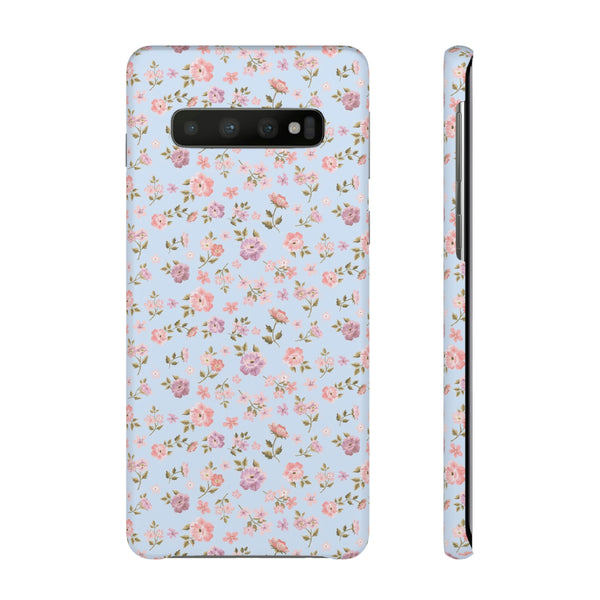 Loveshackfancy Shabby Chic Ditsy Floral Blue Phone Case