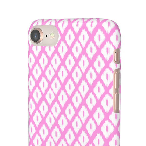 Simple Ikat Pink Phone Case