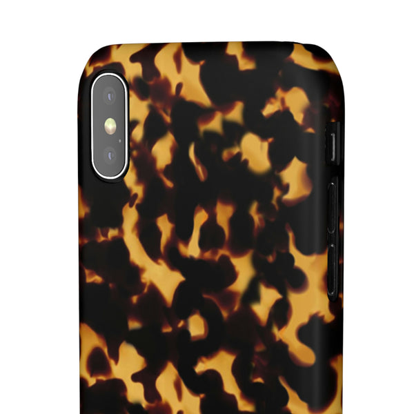 Tortoise Shell Design Phone Case