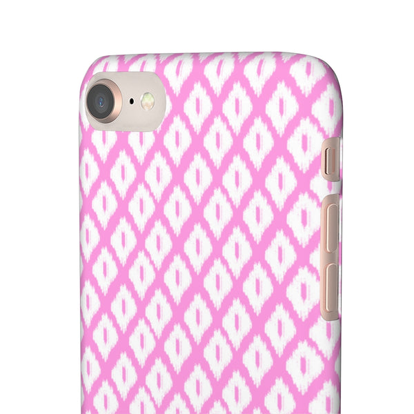Simple Ikat Pink Phone Case