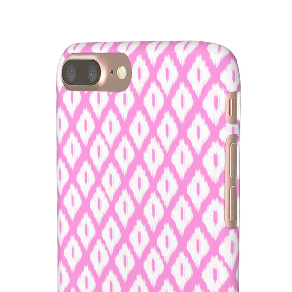 Simple Ikat Pink Phone Case