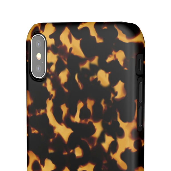 Tortoise Shell Design Phone Case
