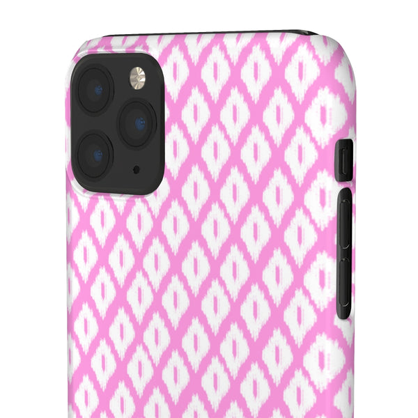 Simple Ikat Pink Phone Case