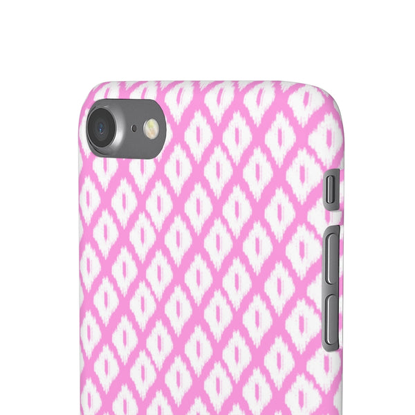 Simple Ikat Pink Phone Case