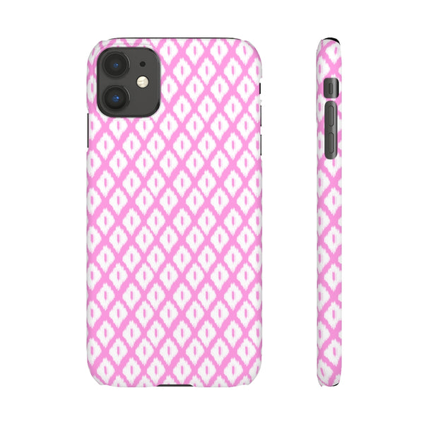 Simple Ikat Pink Phone Case