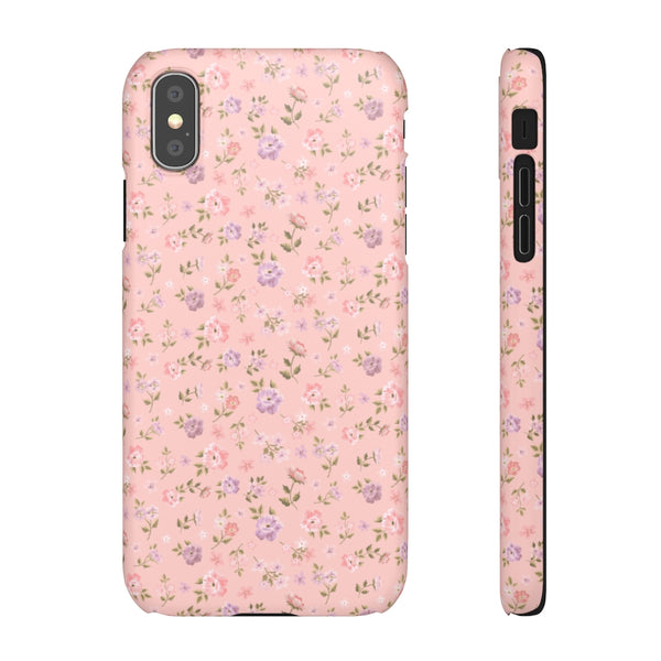 Loveshackfancy Shabby Chic Ditsy Floral Pink Phone Case