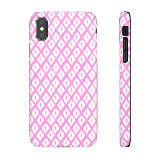 Simple Ikat Pink Phone Case