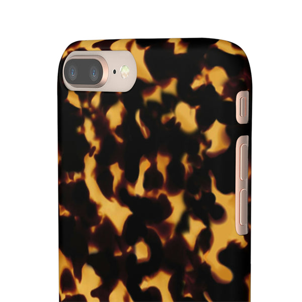 Tortoise Shell Design Phone Case